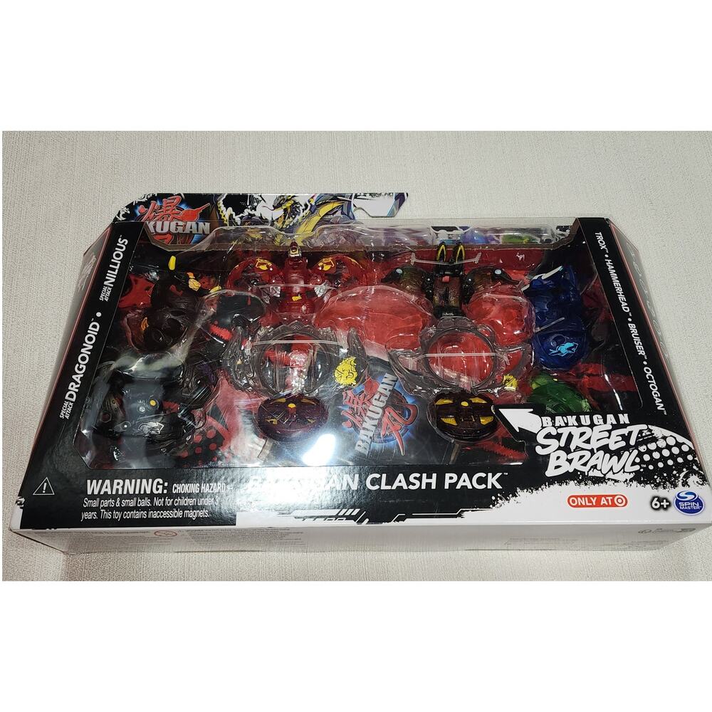 Bakugan clash pack set of six